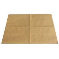 Brown Kraft - 4UP Round Corner A4 Laser Label 99.1 X 139 mm
