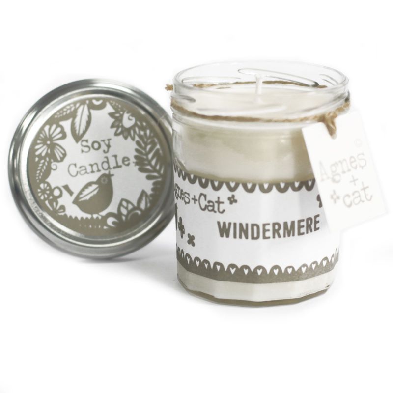220g Soy Wax Jam Jar Candle - Windermere