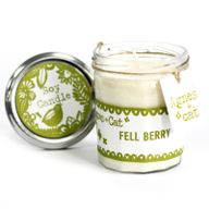 220g Soy Wax Jam Jar Candle - Fell Berry