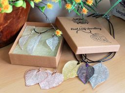 Necklace - Festive Fir - Gold