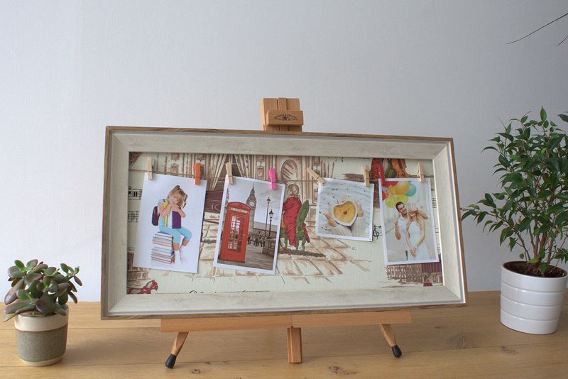 Med DIY Peg Photo Frames - Mozart