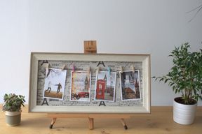 Med DIY Peg Photo Frames - Paris