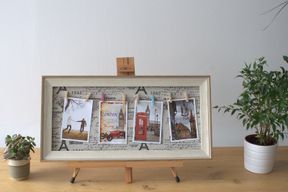 Med DIY Peg Photo Frames - Paris