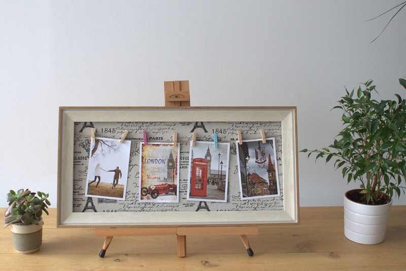 Med DIY Peg Photo Frames - Paris