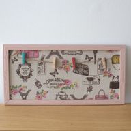 Mini DIY Peg Photo Frames - Assorted Paris