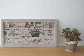Mini DIY Peg Photo Frames - Assorted Paris