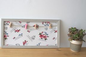Mini DIY Peg Photo Frames - Assorted Floral