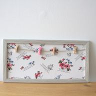 Mini DIY Peg Photo Frames - Assorted Floral