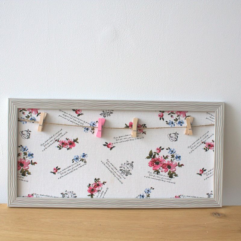 Mini DIY Peg Photo Frames - Assorted Floral