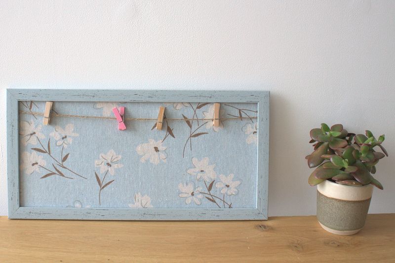 Mini DIY Peg Photo Frames - Assorted Floral