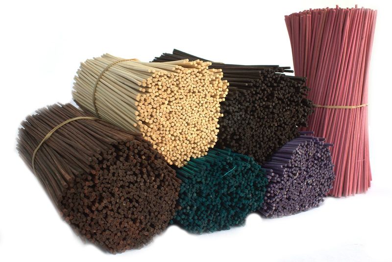 Pink Reed Diffuser Sticks -25cm x 3mm - 400-500gms