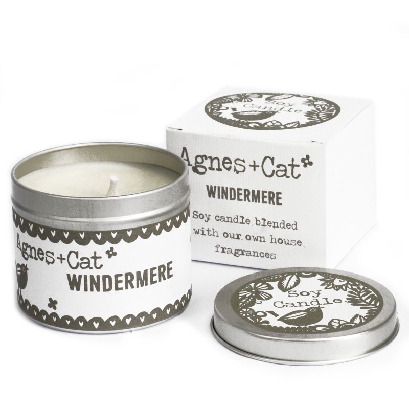 200g Gift Boxed Soy Wax Tin Candle - Windermere