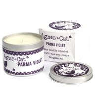 200g Gift Boxed Soy Wax Tin Candle - Parma Violet