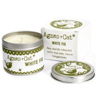 200g Gift Boxed Soy Wax Tin Candle - White Fig