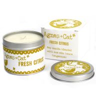 200g Gift Boxed Soy Wax Tin Candle - Citrus