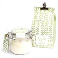 400g Gift Boxed Soy Wax Kilner Jar Candle - White Fig