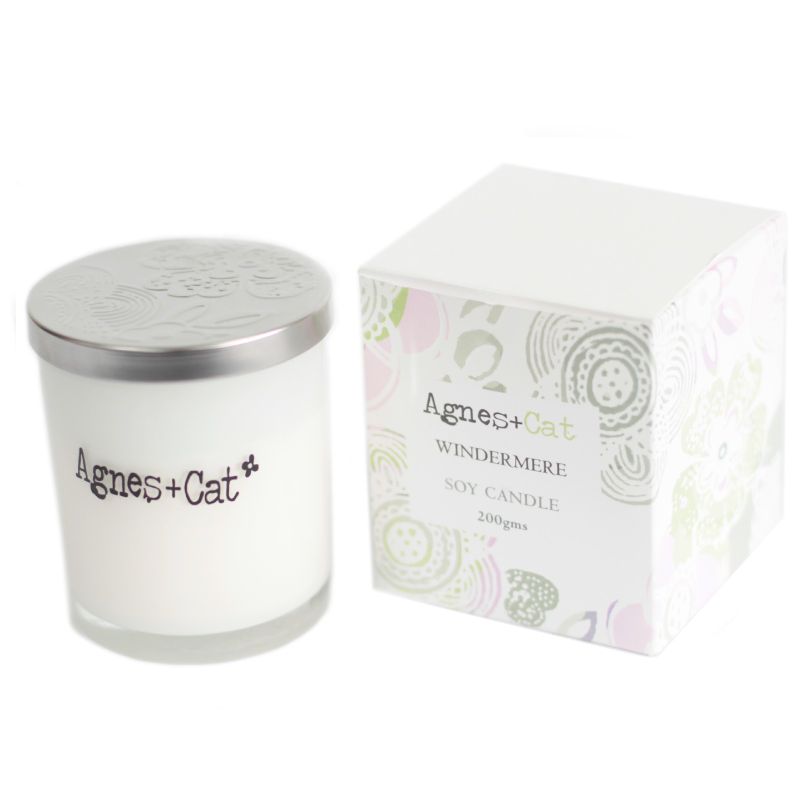 200g Gift Boxed Soy Wax Votive Candle - Windermere