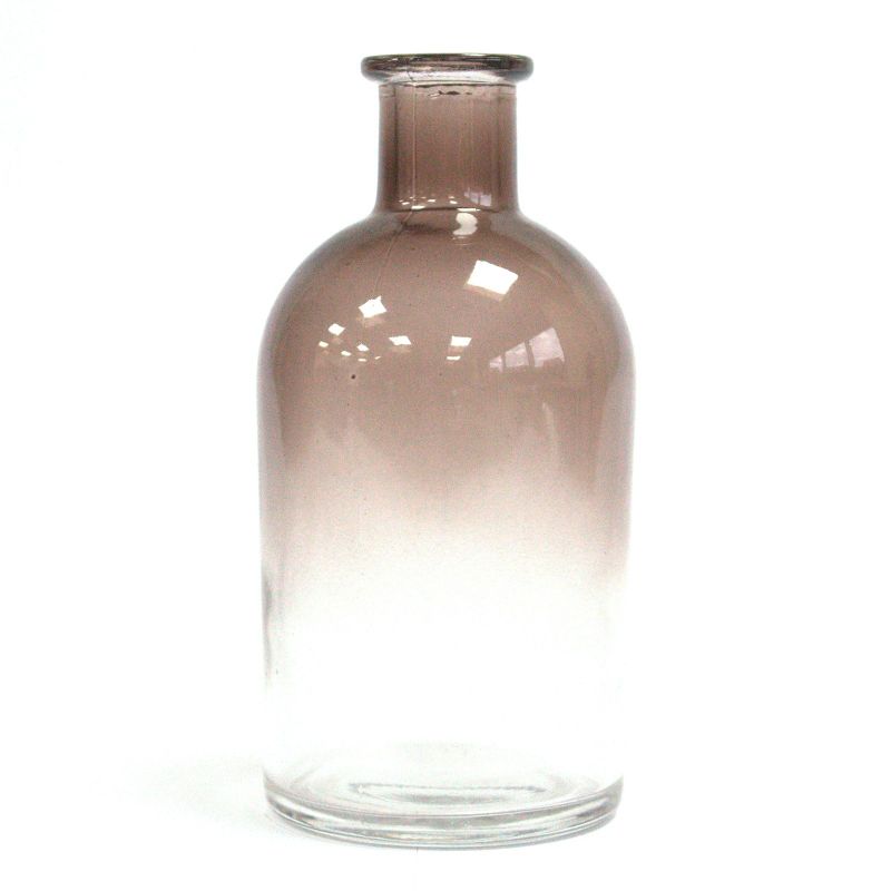 250 ml Round Antique Reed Diffuser Bottle - Charcoal (caps sold separately)