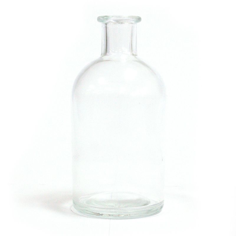 250 ml Round Antique Reed Diffuser Bottle - Clear (caps sold separately)