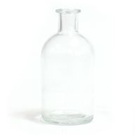 250 ml Round Antique Reed Diffuser Bottle - Clear (caps sold separately)