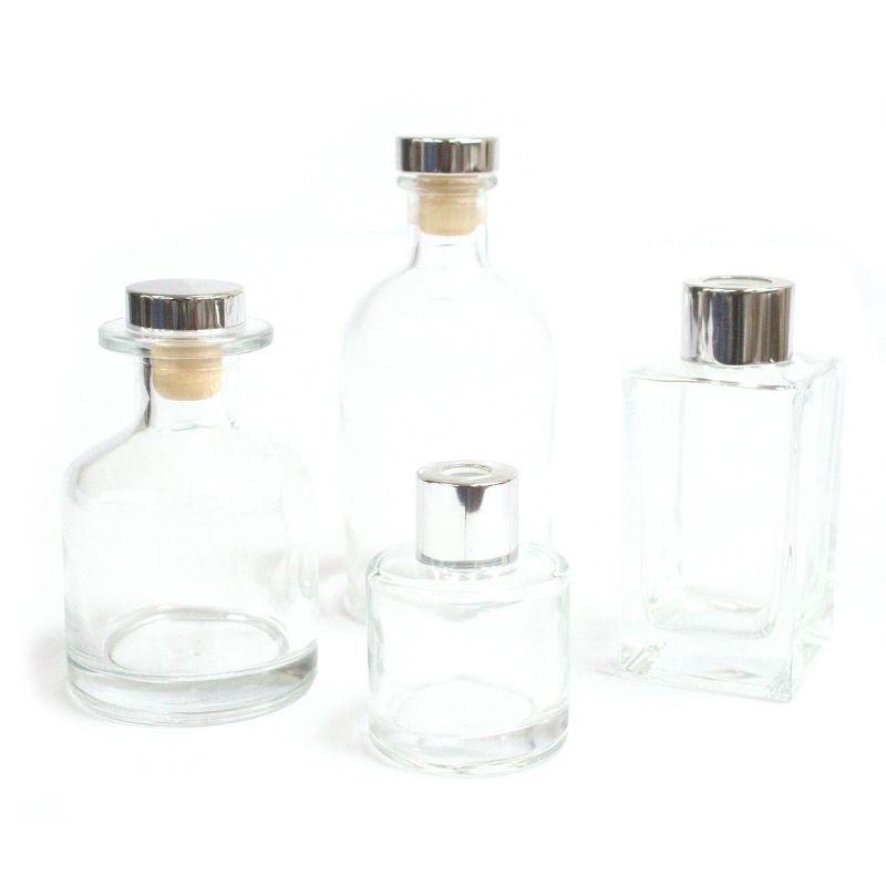 140 ml Round Alchemist Reed Diffuser Bottle - Clear (caps sold separately)