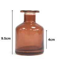 140 ml Round Alchemist Reed Diffuser Bottle - Brown (caps sold separately)
