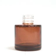50 ml Round Reed Diffuser bottle - Amber (caps sold separately)