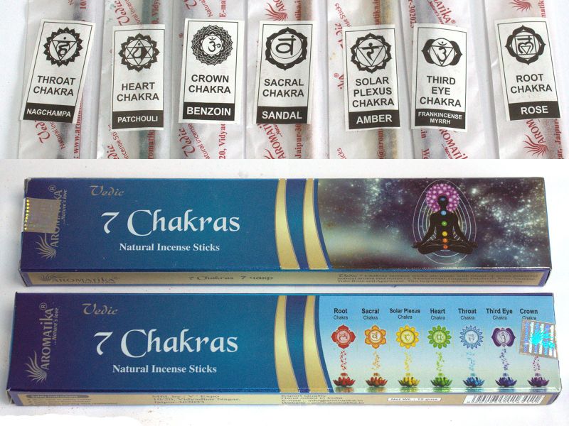 Vedic Incense Sticks - 7 Chakras