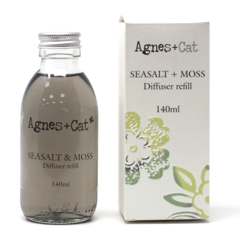 140ml Reed Diffuser Refill - Seasalt and Moss