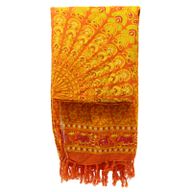 Lime Orange Mandala Sarongs