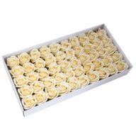 Flower Soap for Craft - Med Rose - Ivory