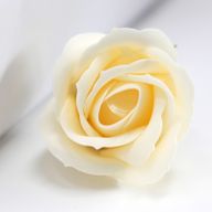 Flower Soap for Craft - Med Rose - Ivory