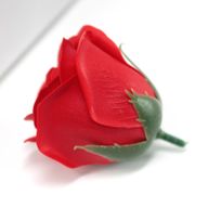 Flower Soap for Craft - Med Rose - Red