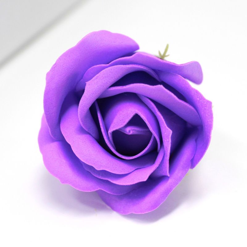 Flower Soap for Craft - Med Rose - Lavender