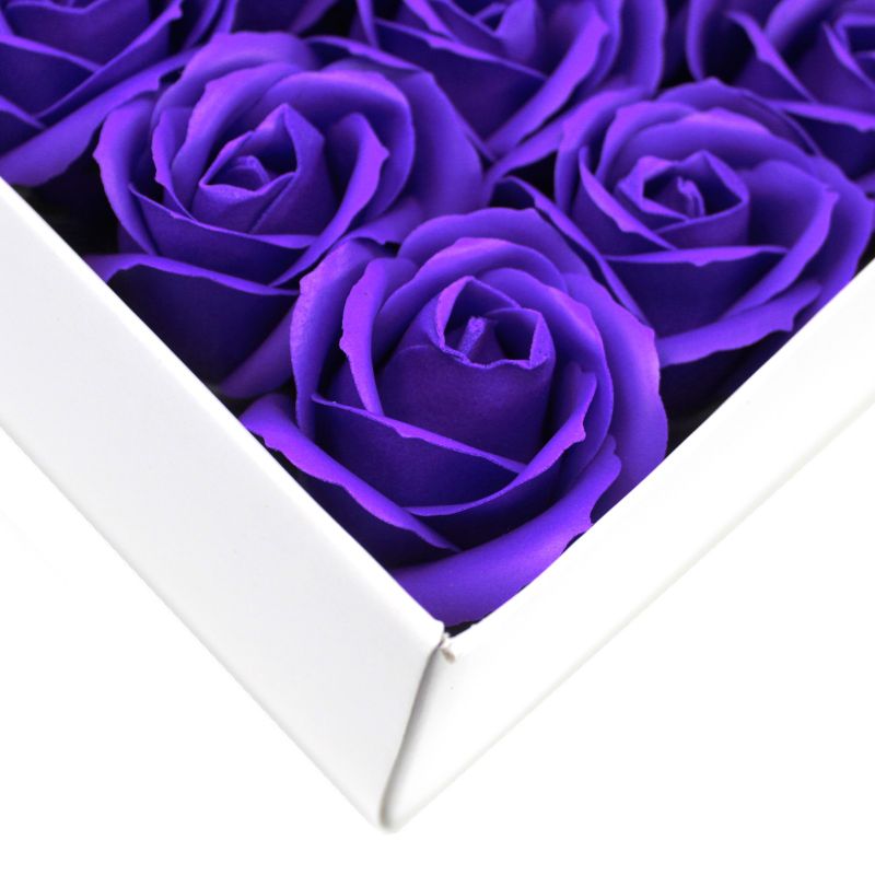 Flower Soap for Craft - Med Rose - Violet