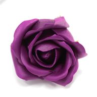 Flower Soap for Craft - Med Rose - Deep Violet
