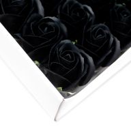 Flower Soap for Craft - Med Rose - Black