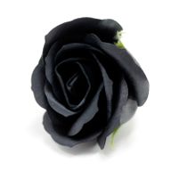 Flower Soap for Craft - Med Rose - Black