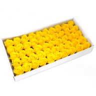 Flower Soap for Craft - Med Rose - Yellow
