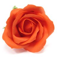 Flower Soap for Craft - Med Rose - Sunset Orange
