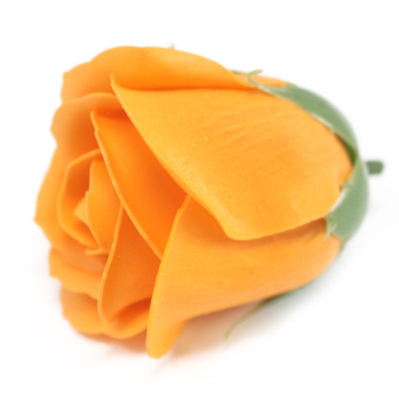 Flower Soap for Craft - Med Rose - Orange
