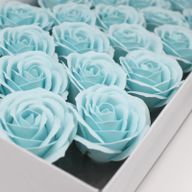 Flower Soap for Craft - Lrg Rose - Baby Blue
