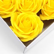 Flower Soap for Craft - Lrg Rose - Yellow