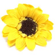 Craft Soap Flowers - Lrg Sunflower - Yellow