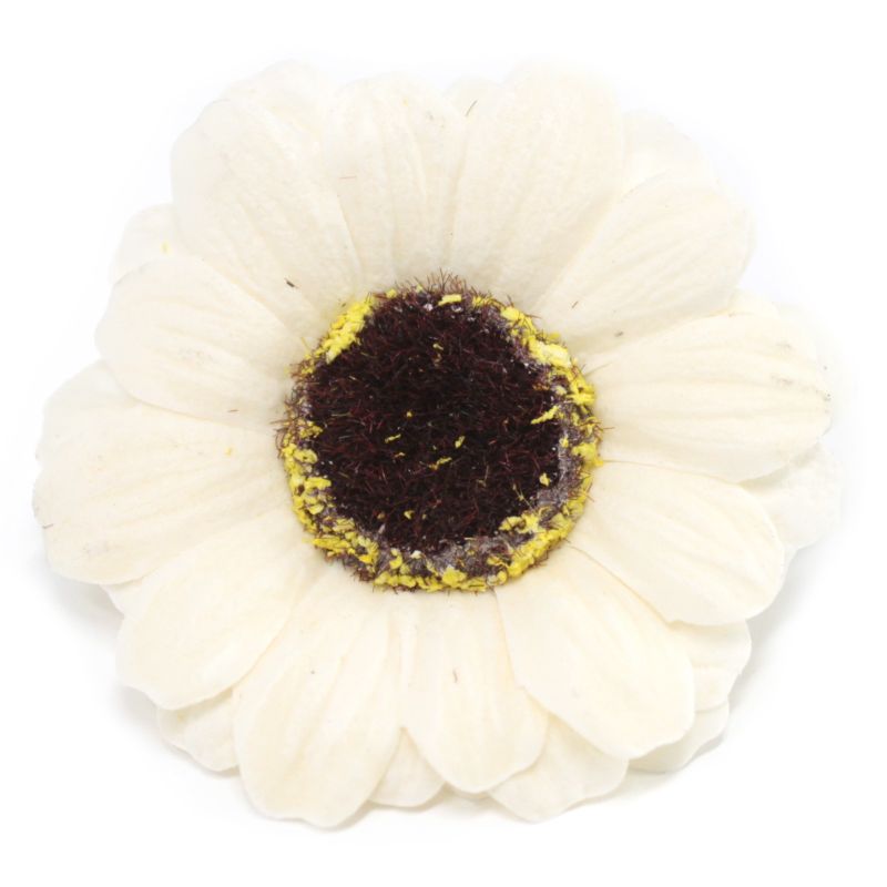 Flower Soap for Craft - Sml Sunflower - Ivory