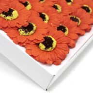 Flower Soap for Craft - Sml Sunflower - Orange
