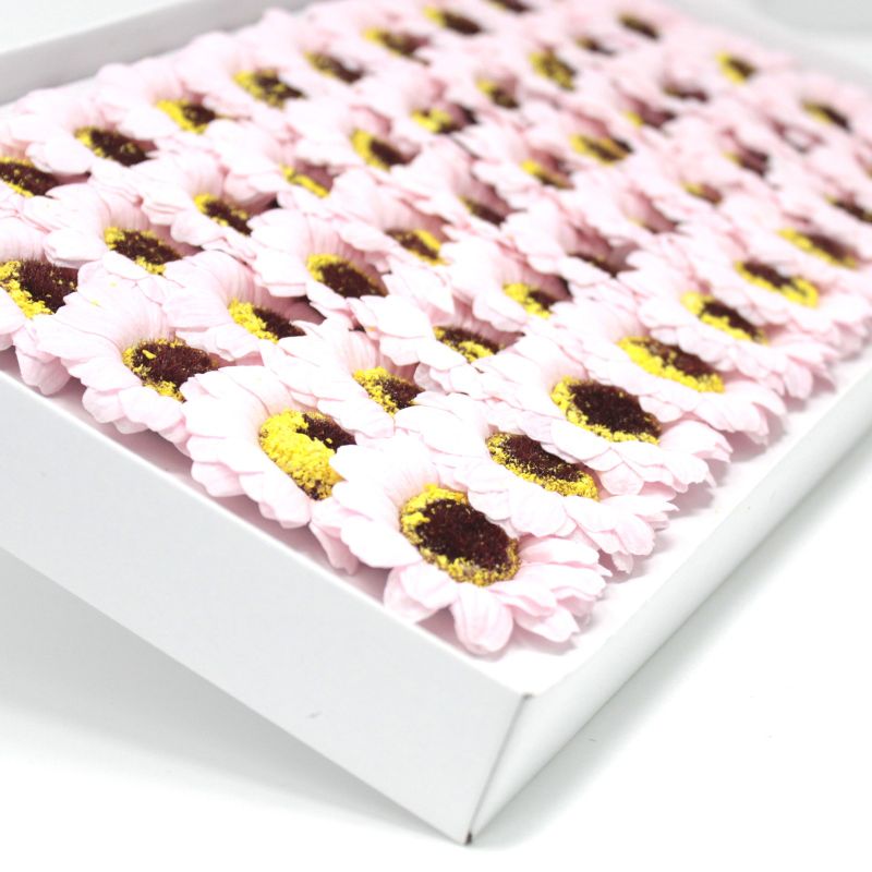 Flower Soap for Craft - Sml Sunflower - Pink
