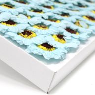 Flower Soap for Craft - Sml Sunflower - Blue