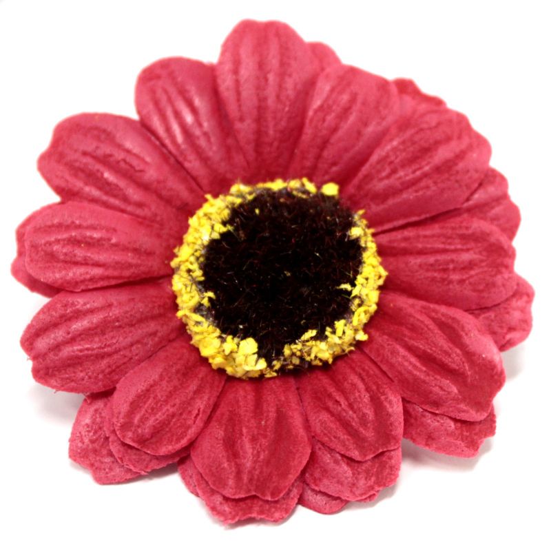 Flower Soap for Craft - Sml Sunflower - Red