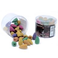 Tub of Assorted Back Flow Incense Cones (approx 45)